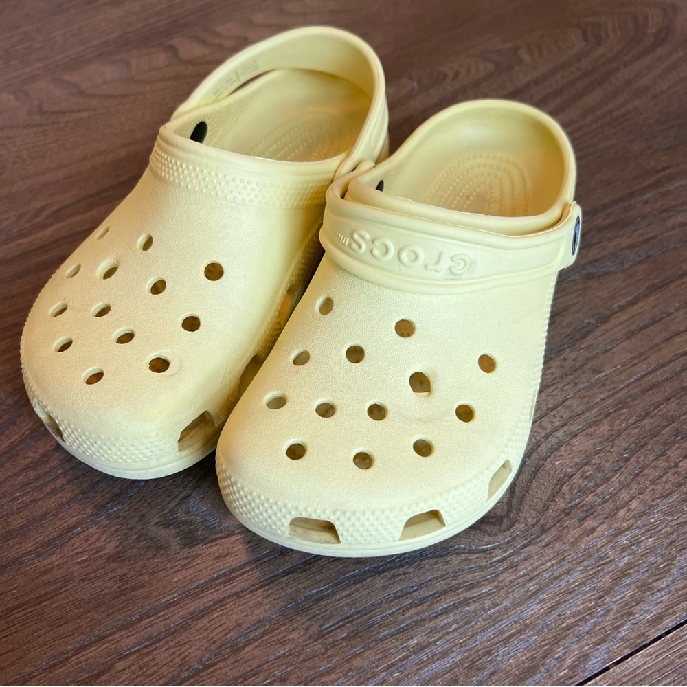 Kids Crocs Yellow 2 💛